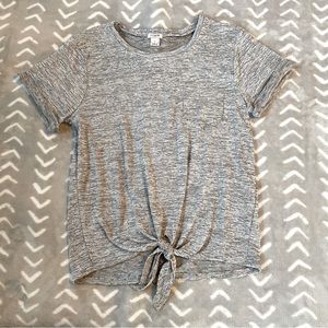 J.Crew Rolled Sleeve Striped Tee